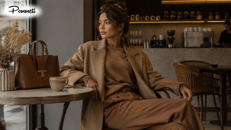 ست کردن رنگ لباس زنانه در استایل کژوال هوشمند (اسمارت کژوال) در خیابان