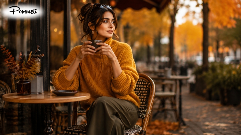 ترکیب رنگ های پاییزی برای یک استایل خیره کننده زنانه در خیابان