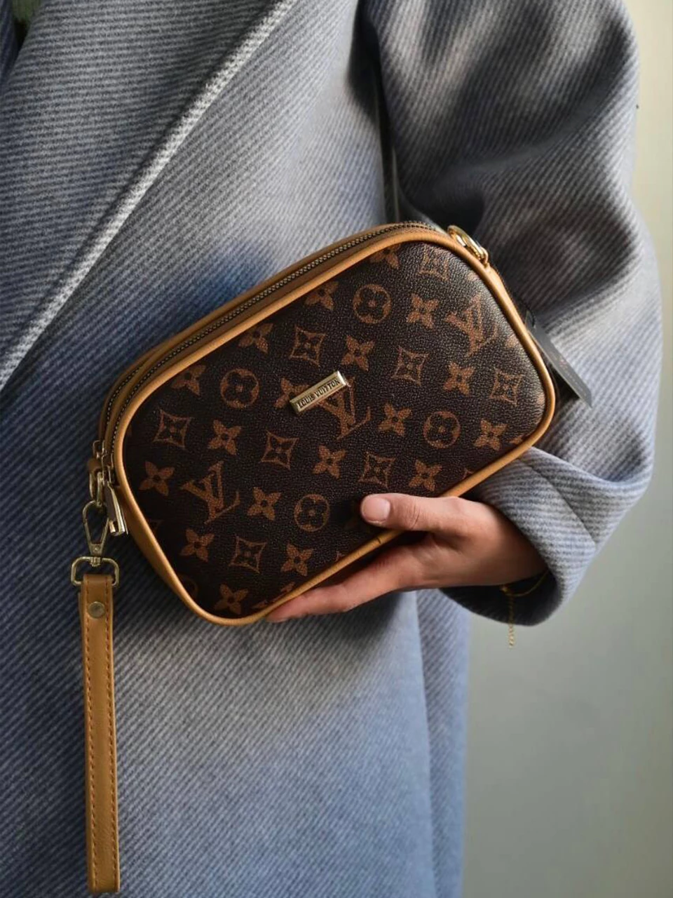 کیف پاسپورتی 3390 و 1217 دو زیپ مغزی دار کوچک