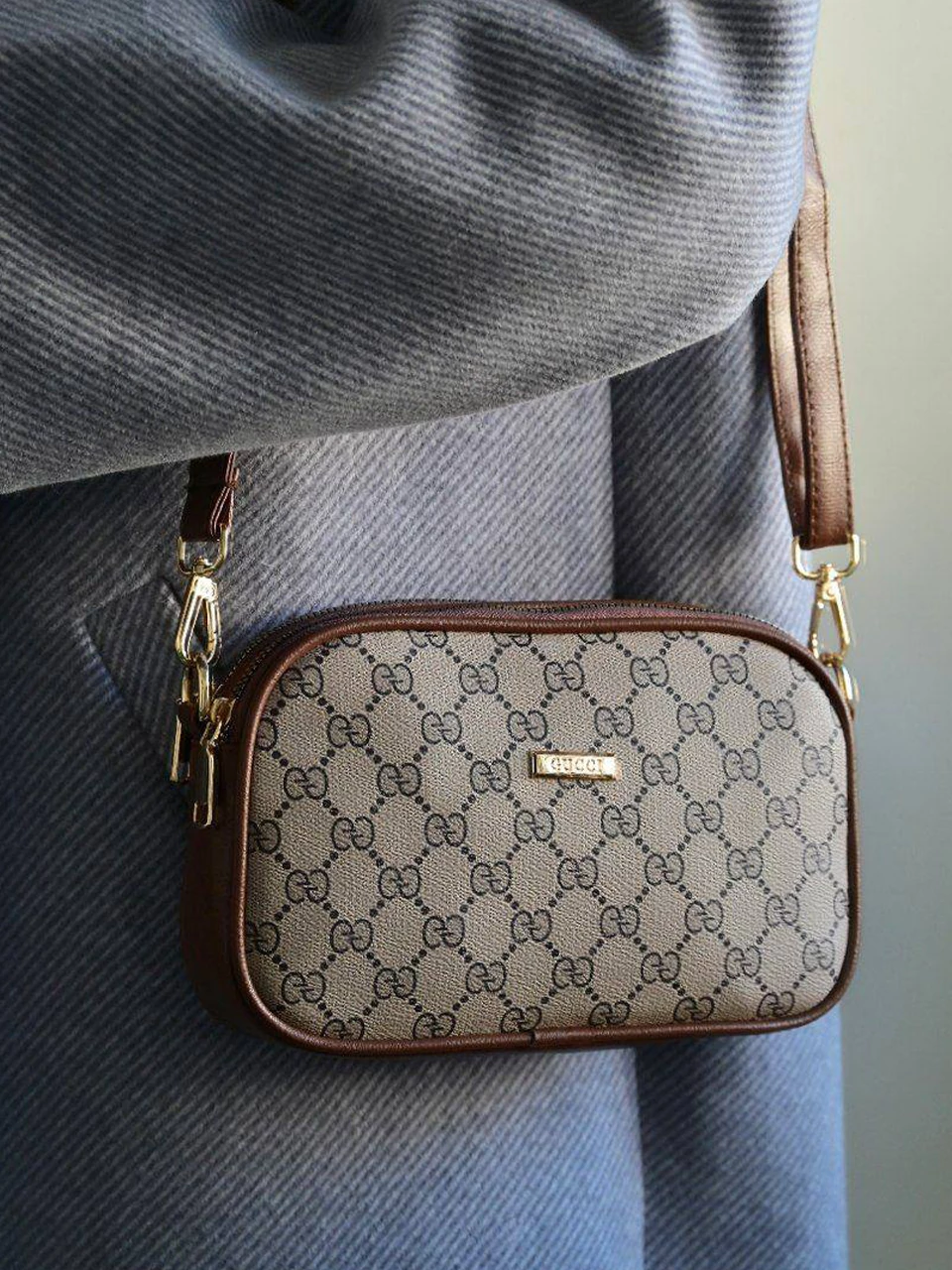 کیف پاسپورتی 3390 و 1217 دو زیپ مغزی دار کوچک