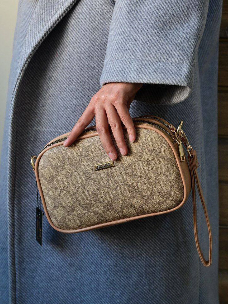 کیف پاسپورتی 3390 و 1217 دو زیپ مغزی دار کوچک