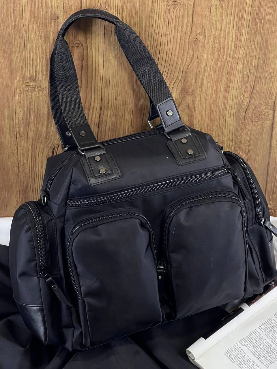 کیف کوله پشتی 1272 چهار جیب ساتن