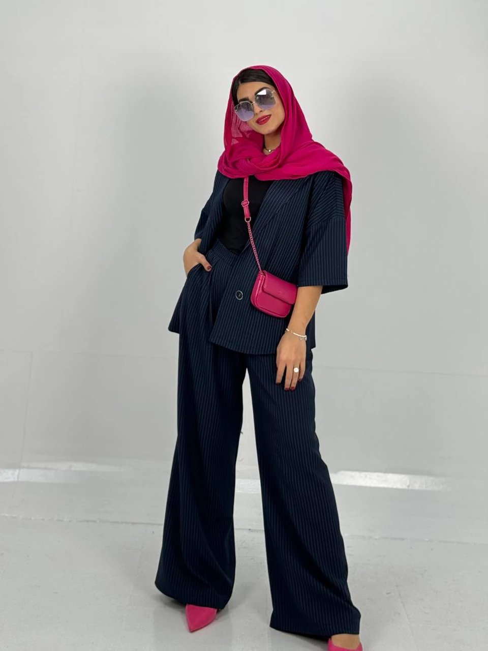 ست کت و شلوار 61300 واید بزیاق دیپلمات RY