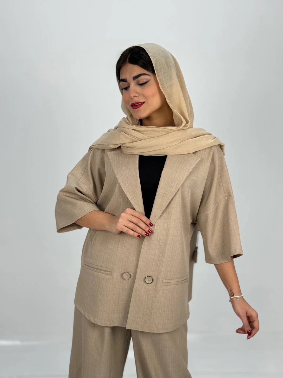 ست کت و شلوار 61300 واید بزیاق دیپلمات RY