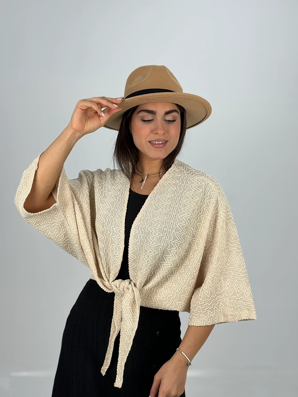 شومیز آستین کوتاه 61409 شنلی مراکشی کره ای RY