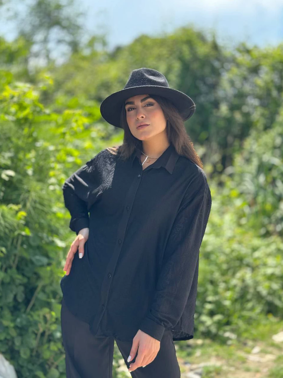 پیراهن میدی 61384 کسمه تریکو پشت پیله RY