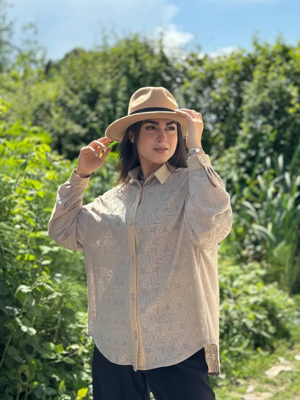 پیراهن میدی 61384 کسمه تریکو پشت پیله RY