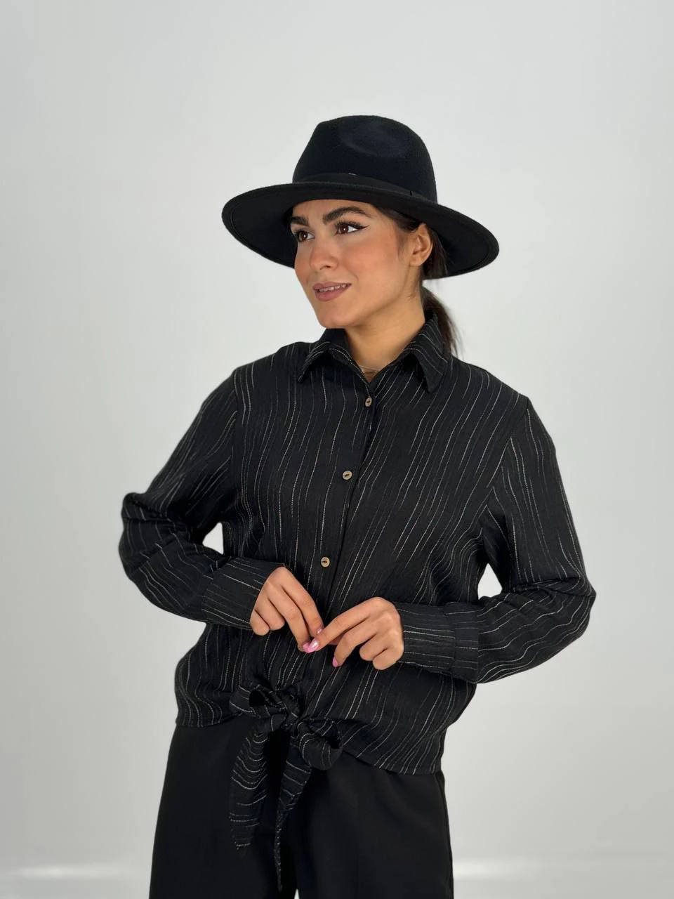 شومیز 1014 آبشاری جلو گره RY