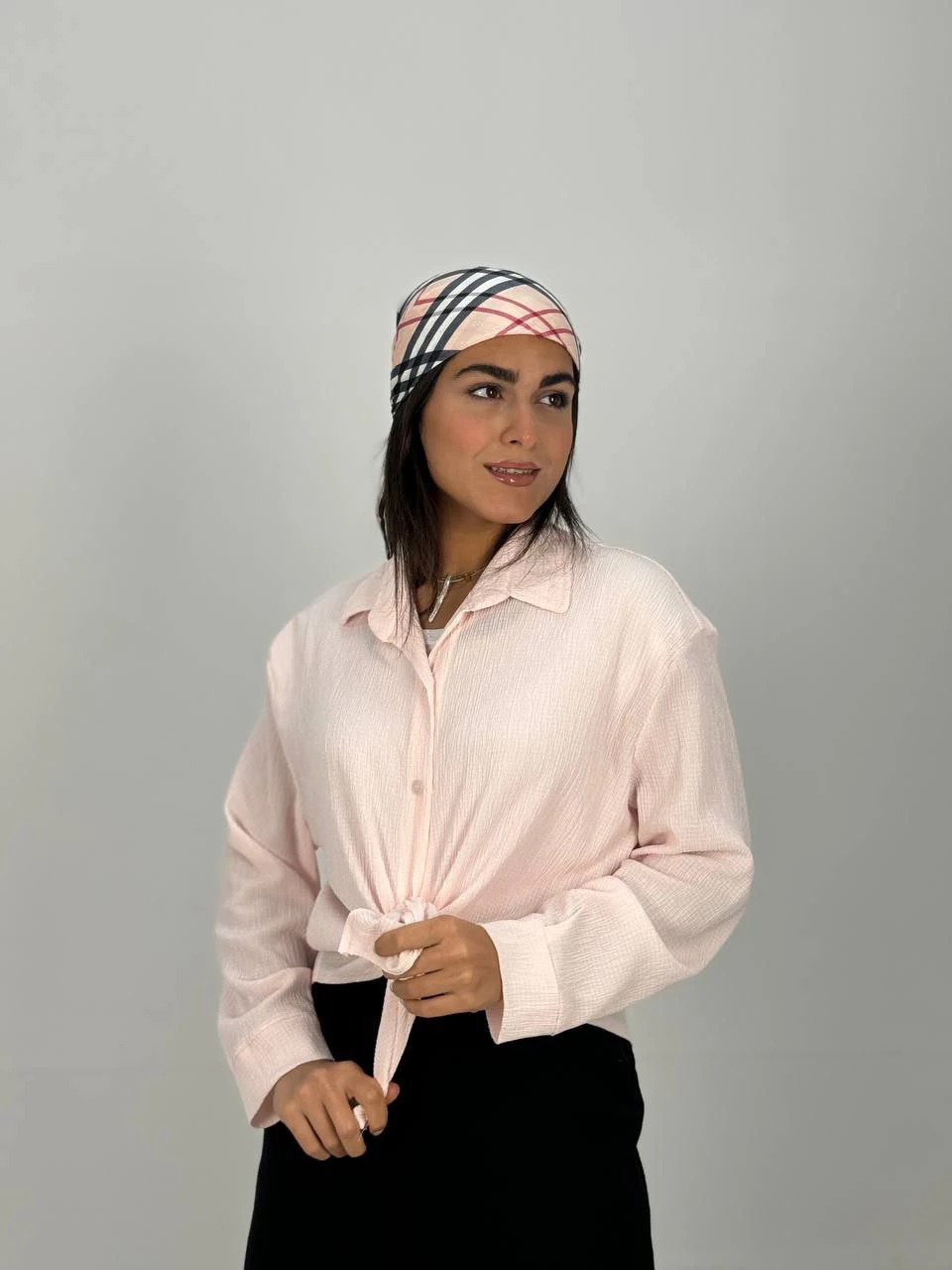 شومیز 1024 آدامسی ساده RY