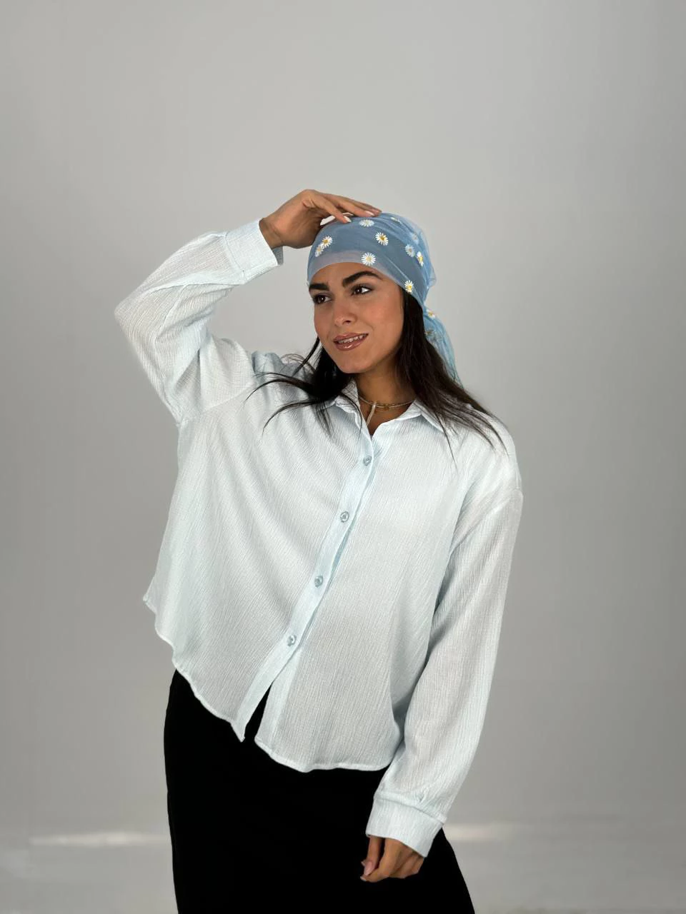 شومیز 1024 آدامسی ساده RY