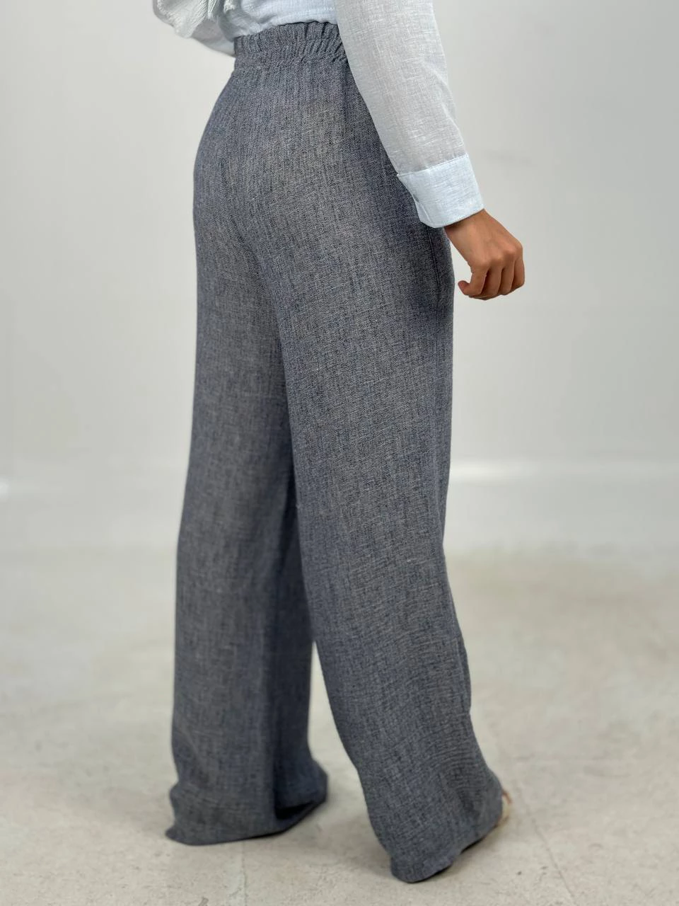 شلوار پارچه ای بگ 31067 دو تون RY