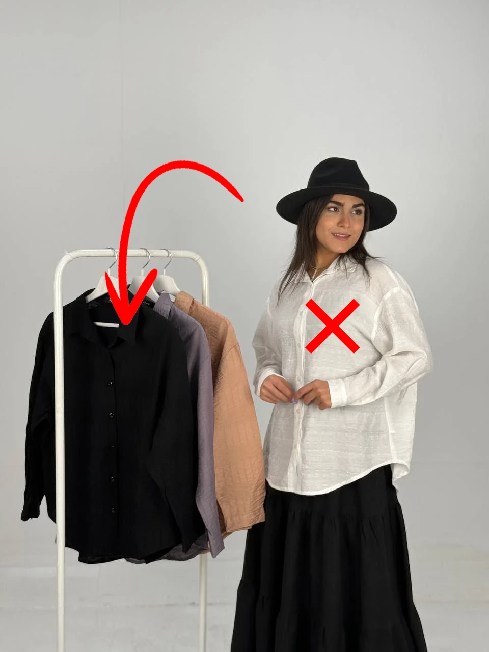 مانتو شومیزی 1016 ان آر پشت پیله RY