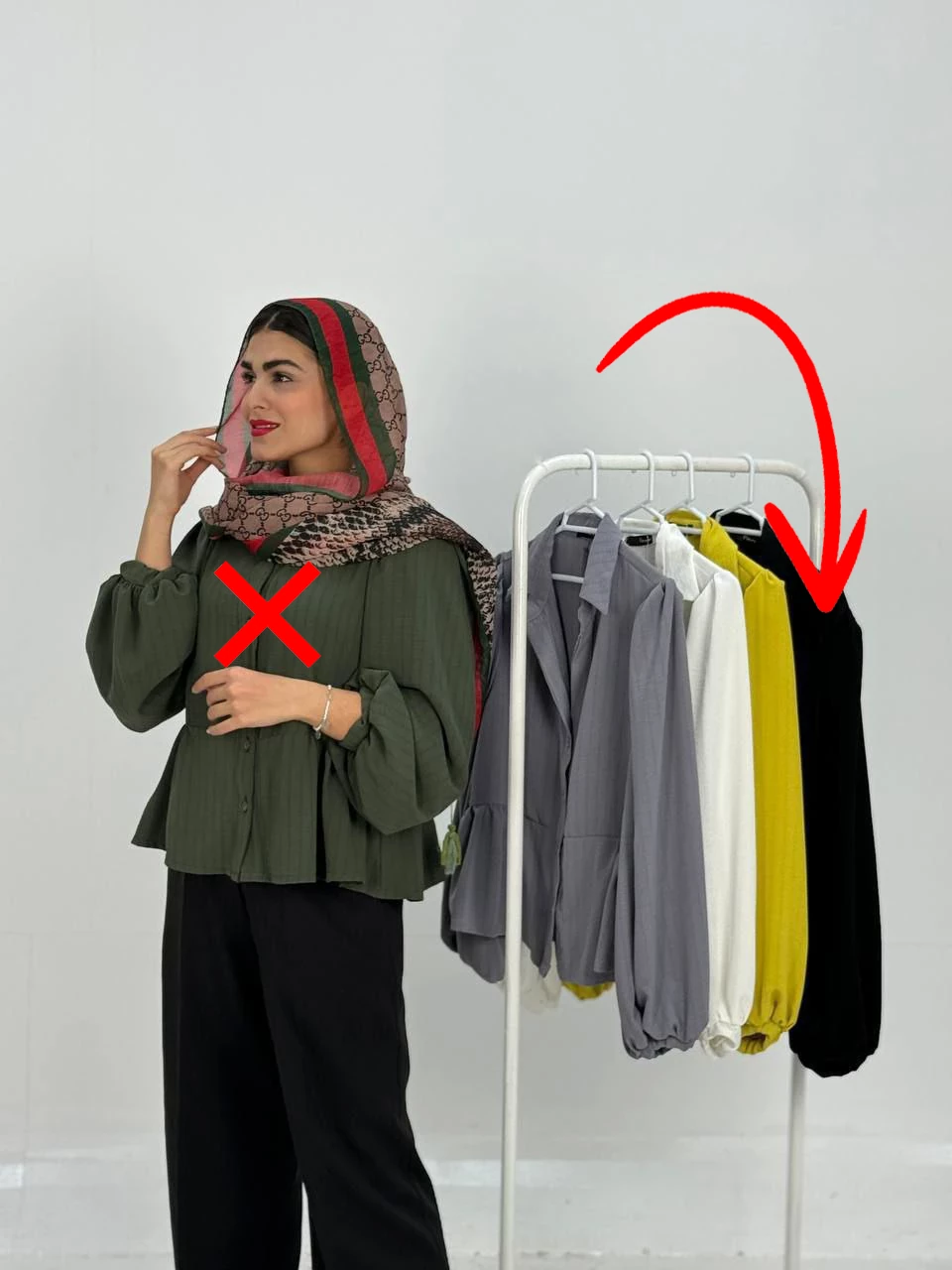 شومیز 1004 کمرچین RY