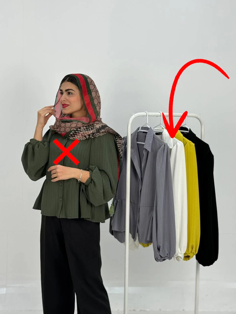 شومیز 1004 کمرچین RY