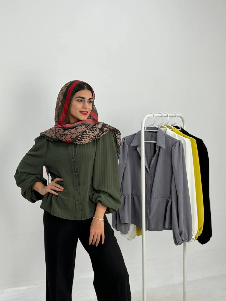 شومیز 1004 کمرچین RY