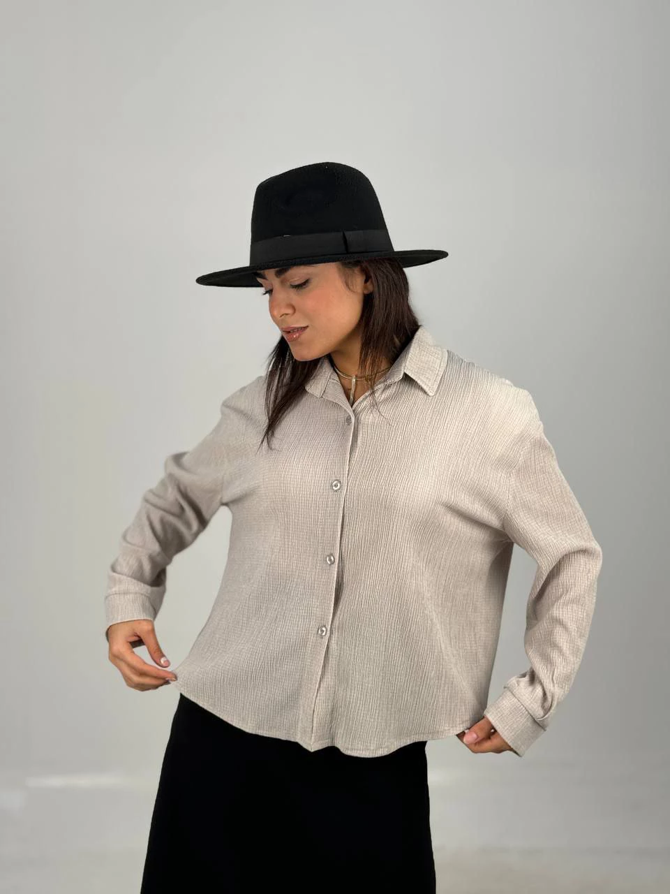 شومیز 1024 آدامسی ساده RY