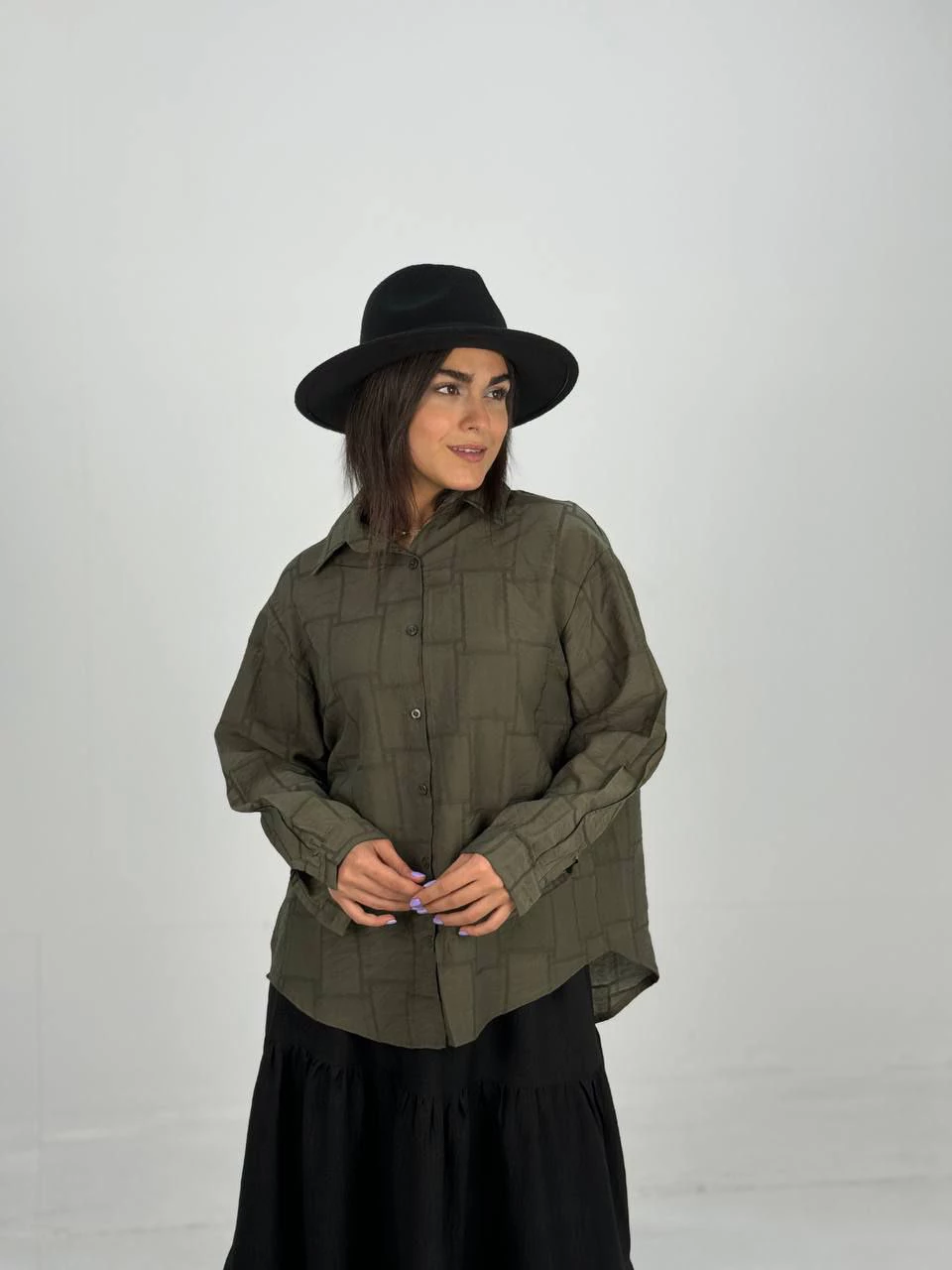 مانتو شومیزی 1016 ان آر پشت پیله RY