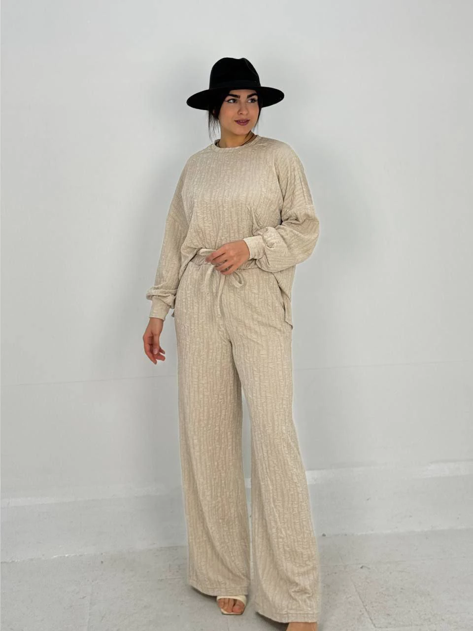 پیراهن میدی 61358 جلو بسته پفکی RYS