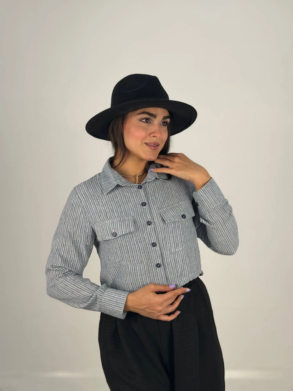 شومیز 61398 دو جیب پایین گت کروز RY