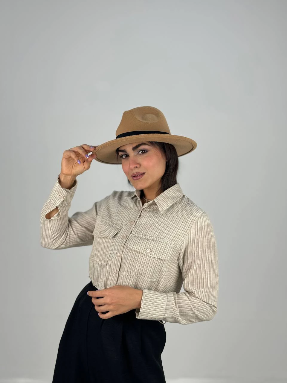 شومیز 61398 دو جیب پایین گت کروز RY