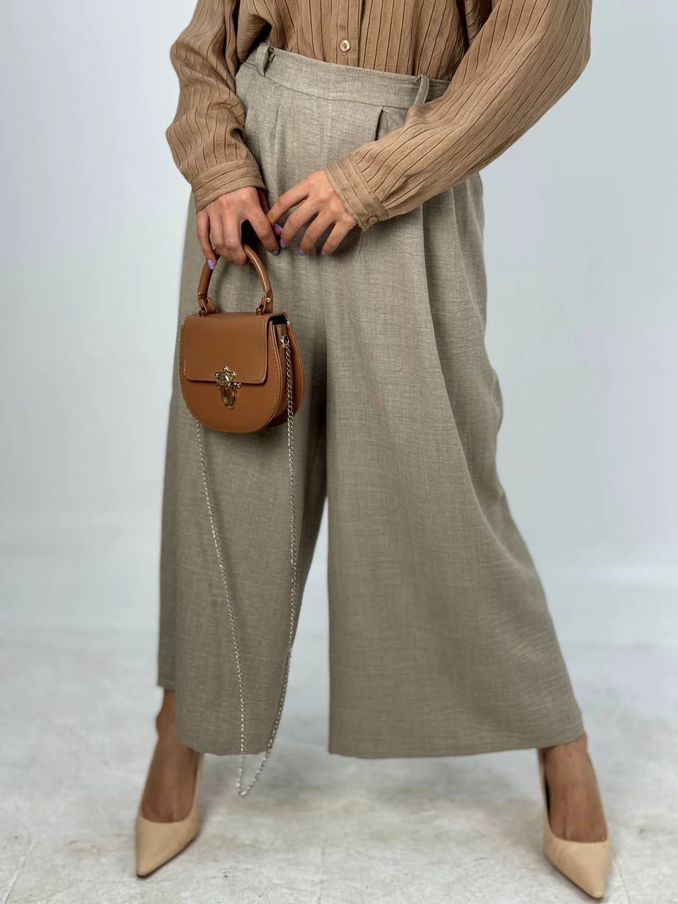 شلوار پارچه ای دامنی 31075 لوئیزا سه پیل RY