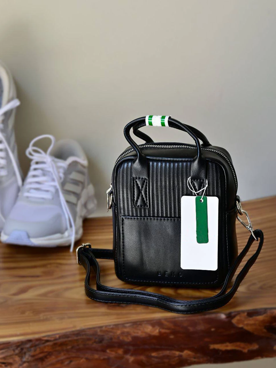 کیف پاسپورتی 4804 دو بند وینل چاپدار