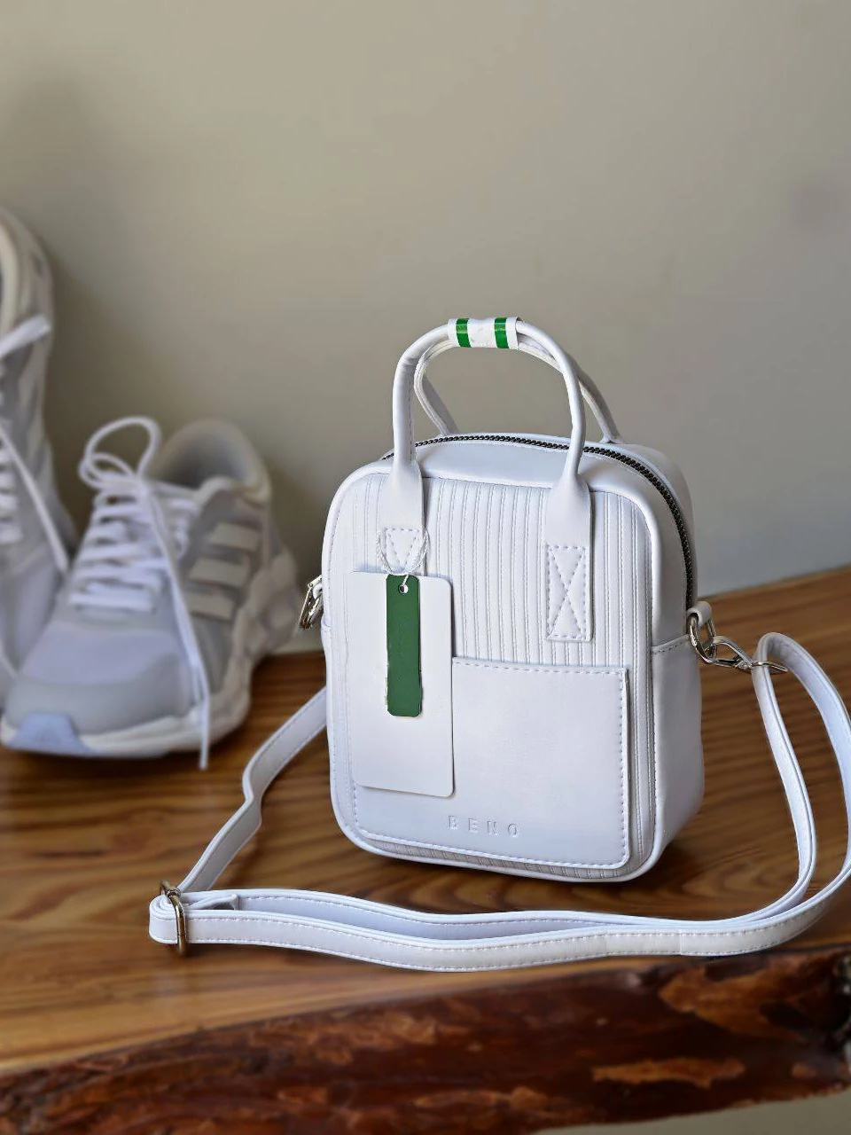 کیف پاسپورتی 4804 دو بند وینل چاپدار