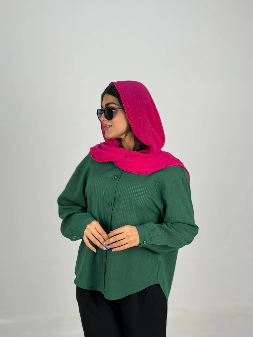 مانتو شومیزی 61429 پشت پیله سی ولد RY