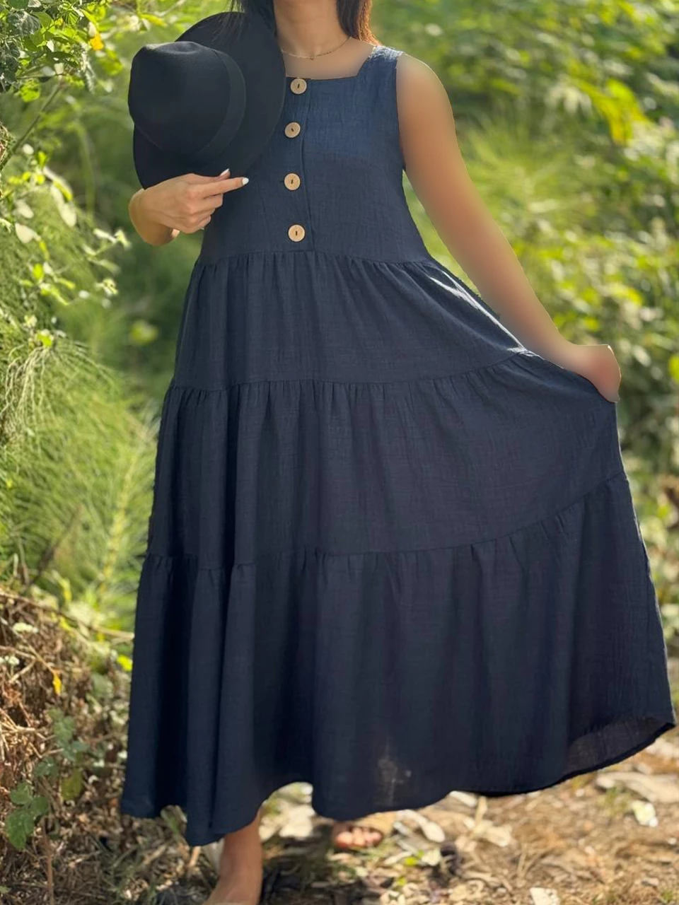 سارافون لانگ 61441 لوئیزا دامن سه چین RY