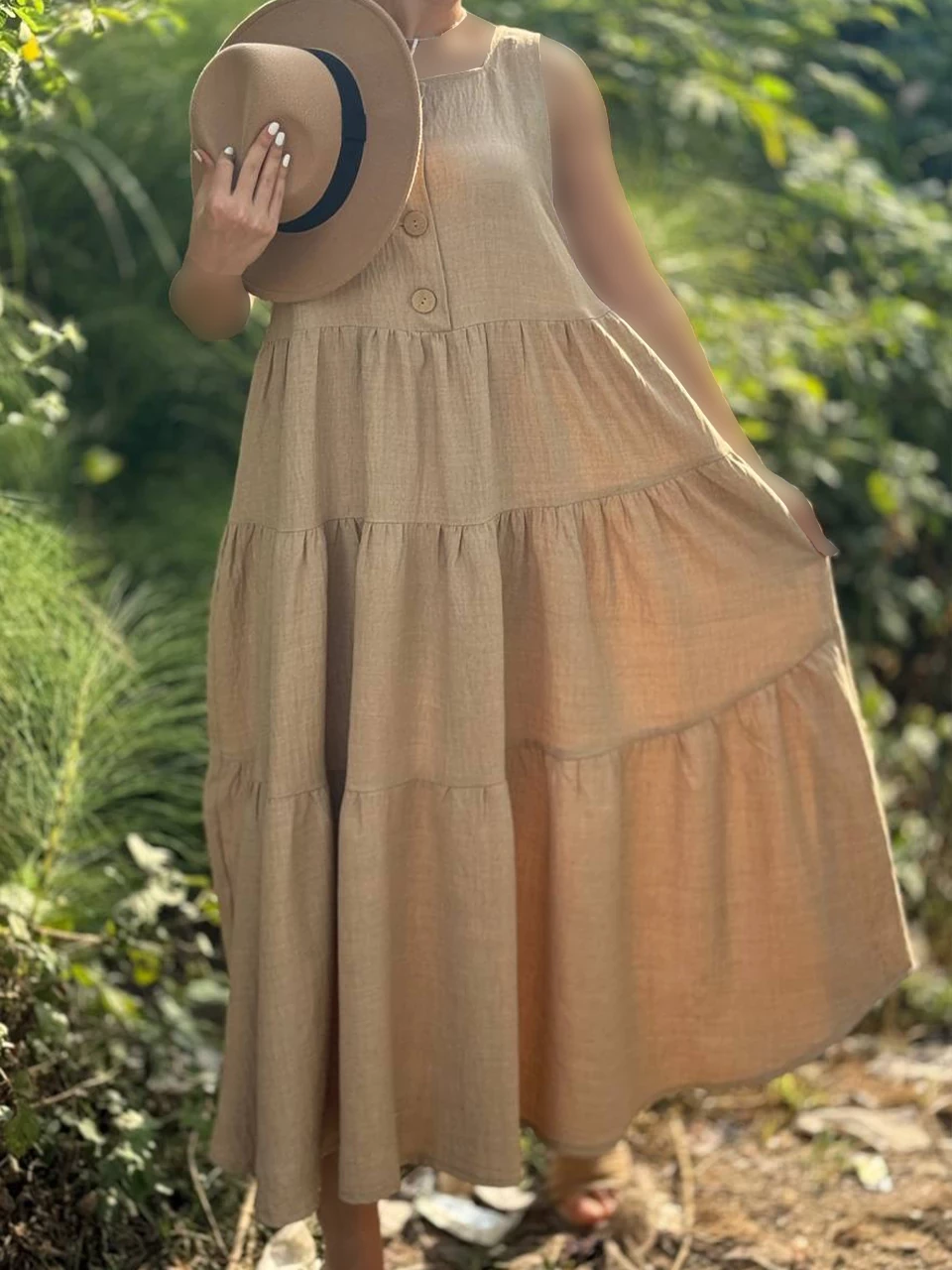 سارافون لانگ 61441 لوئیزا دامن سه چین RY