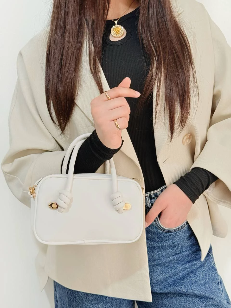 کیف پاسپورتی 2544 دسته لوله ای