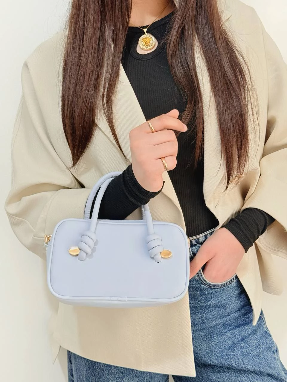 کیف پاسپورتی 2544 دسته لوله ای