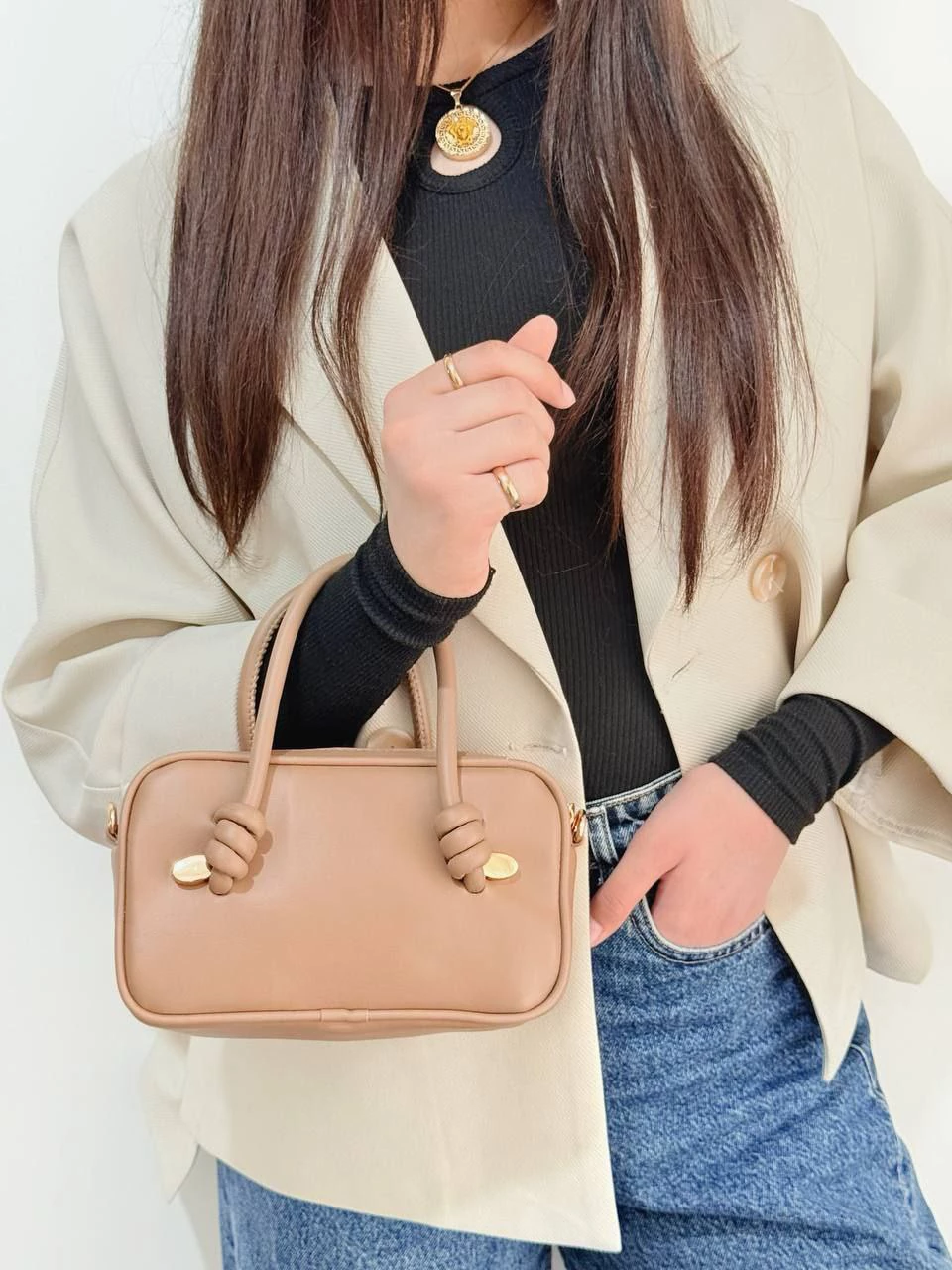 کیف پاسپورتی 2544 دسته لوله ای