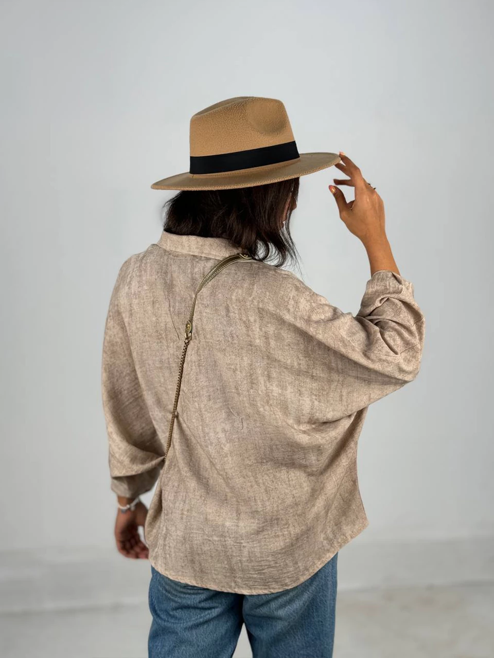 مانتو شومیزی 61466 کیمونو گازوئیلی RY