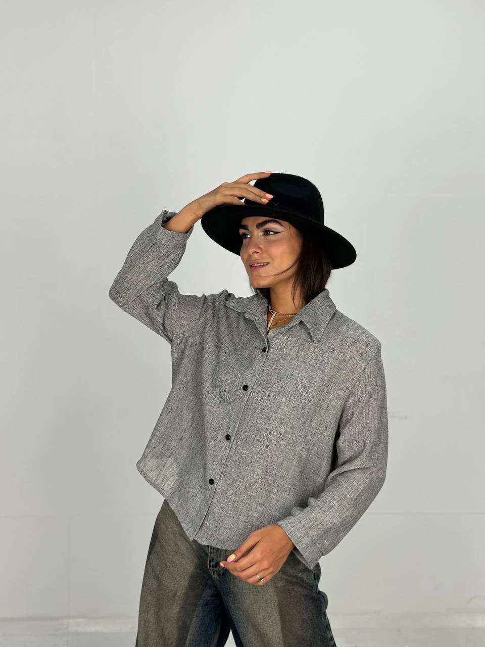 شومیز 61434 دو تون RY