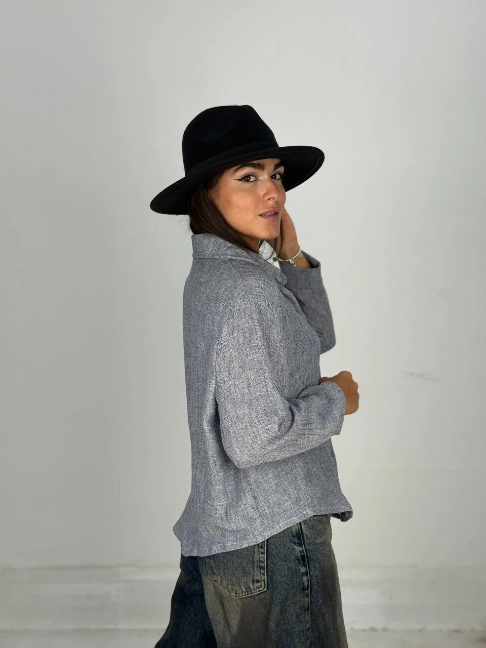 شومیز 61434 دو تون RY