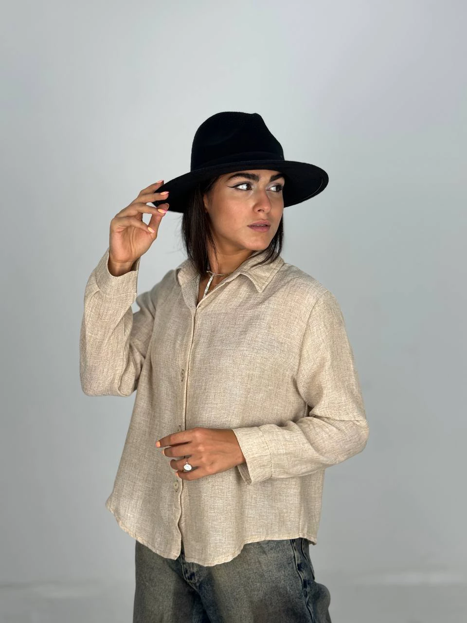 شومیز 61434 دو تون RY