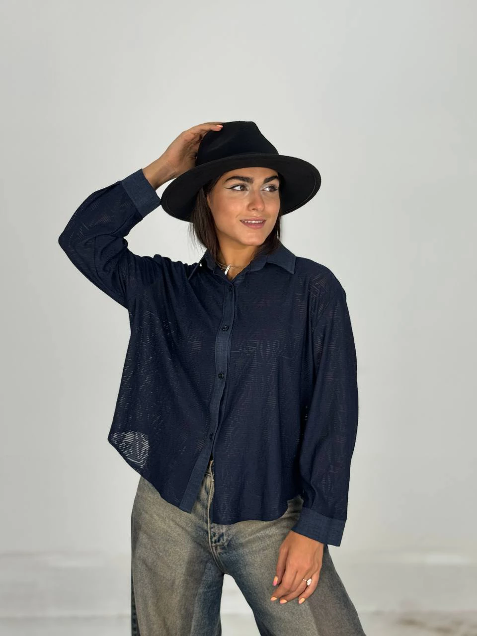 شومیز 61443 کسمه ترکیبی RY