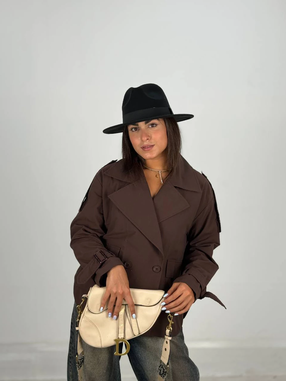 بارانی میدی 71207 کتان اسپرت بغل هلال RY