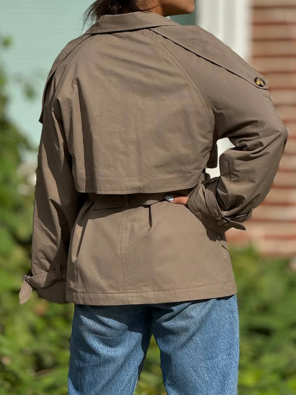 بارانی میدی 71210 سه دکمه دو شنل RY