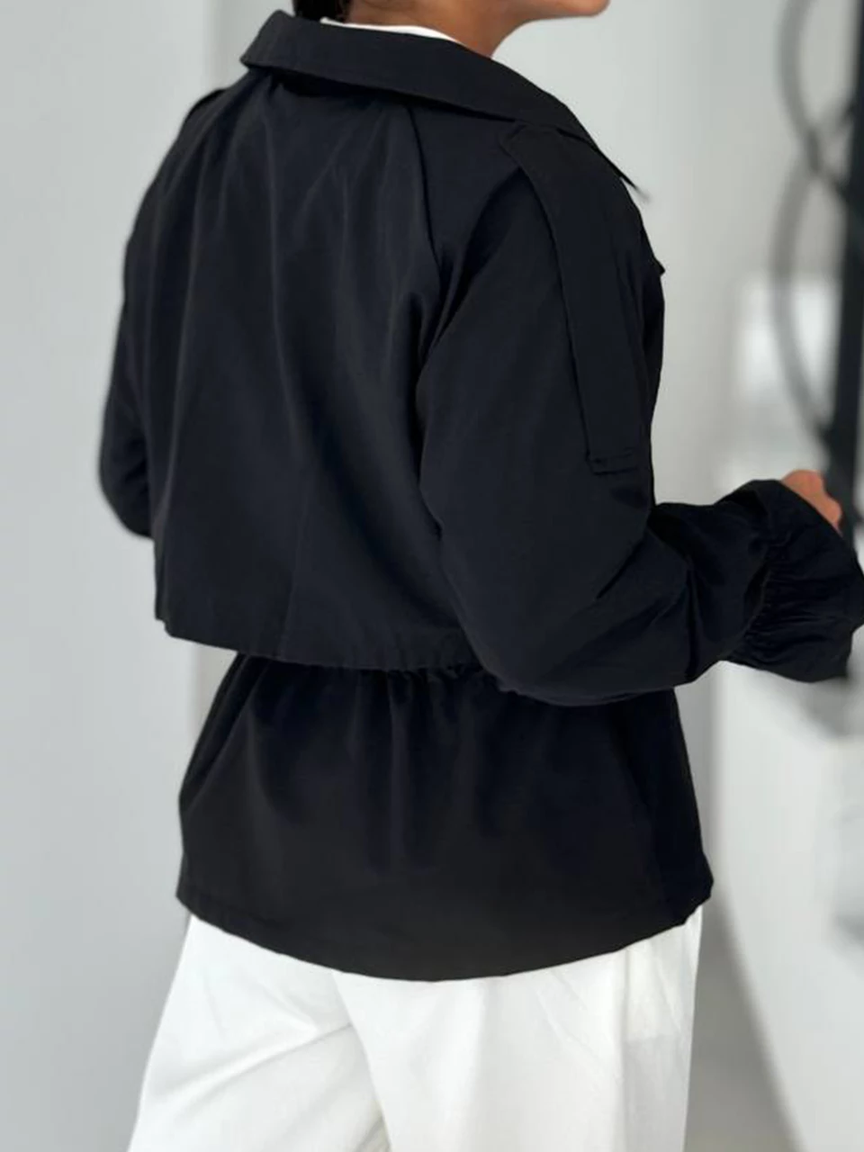 بارانی میدی 71215 کتان آستین کش RY