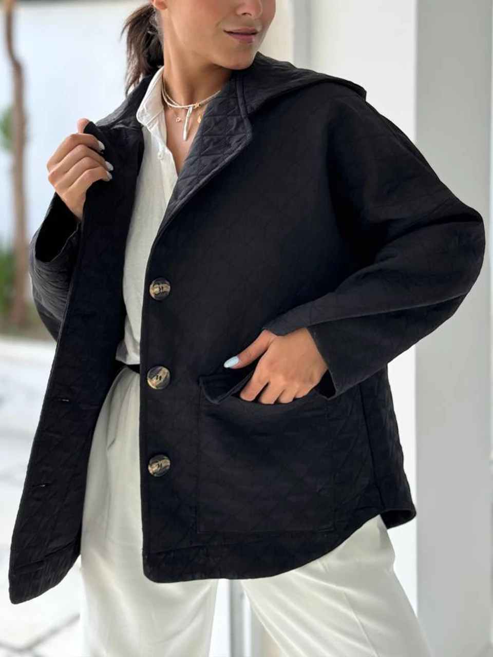 بارانی میدی 71218 فریال کلاهدار RY