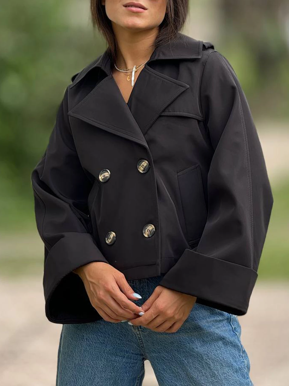 بارانی مینی 71224 سانتانا کراپ شیپوری RY