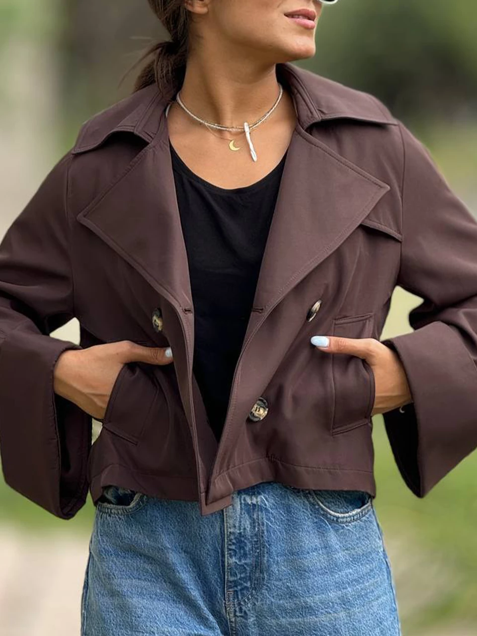 بارانی مینی 71224 سانتانا کراپ شیپوری RY