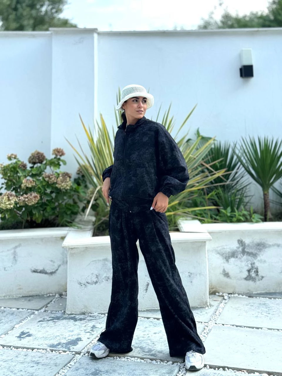 ست سوییشرت و تیشرت و شلوار 71220 مراکشی سه تیکه RY