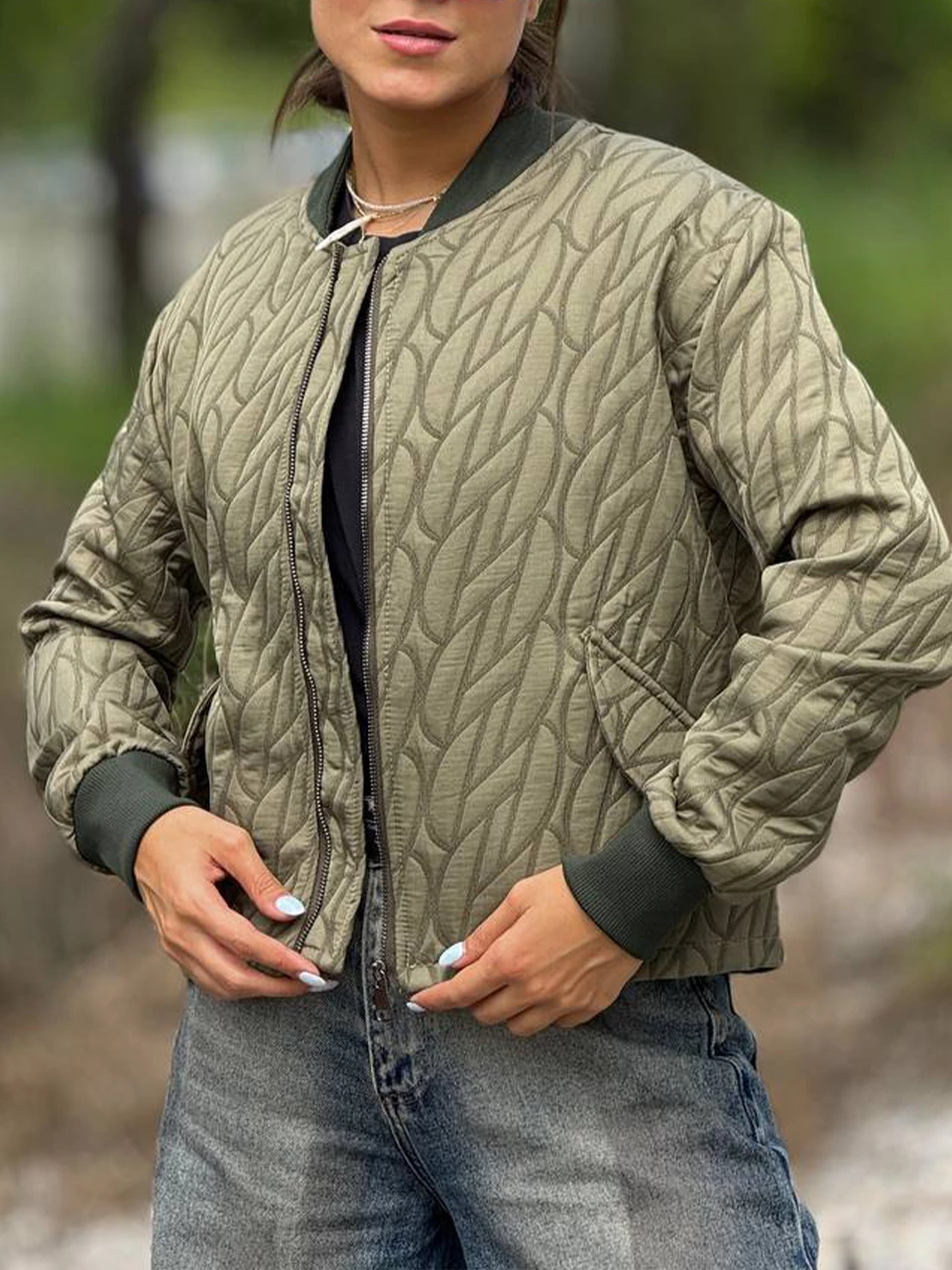 بارانی مینی 71219 فریال خلبانی کوتاه RY