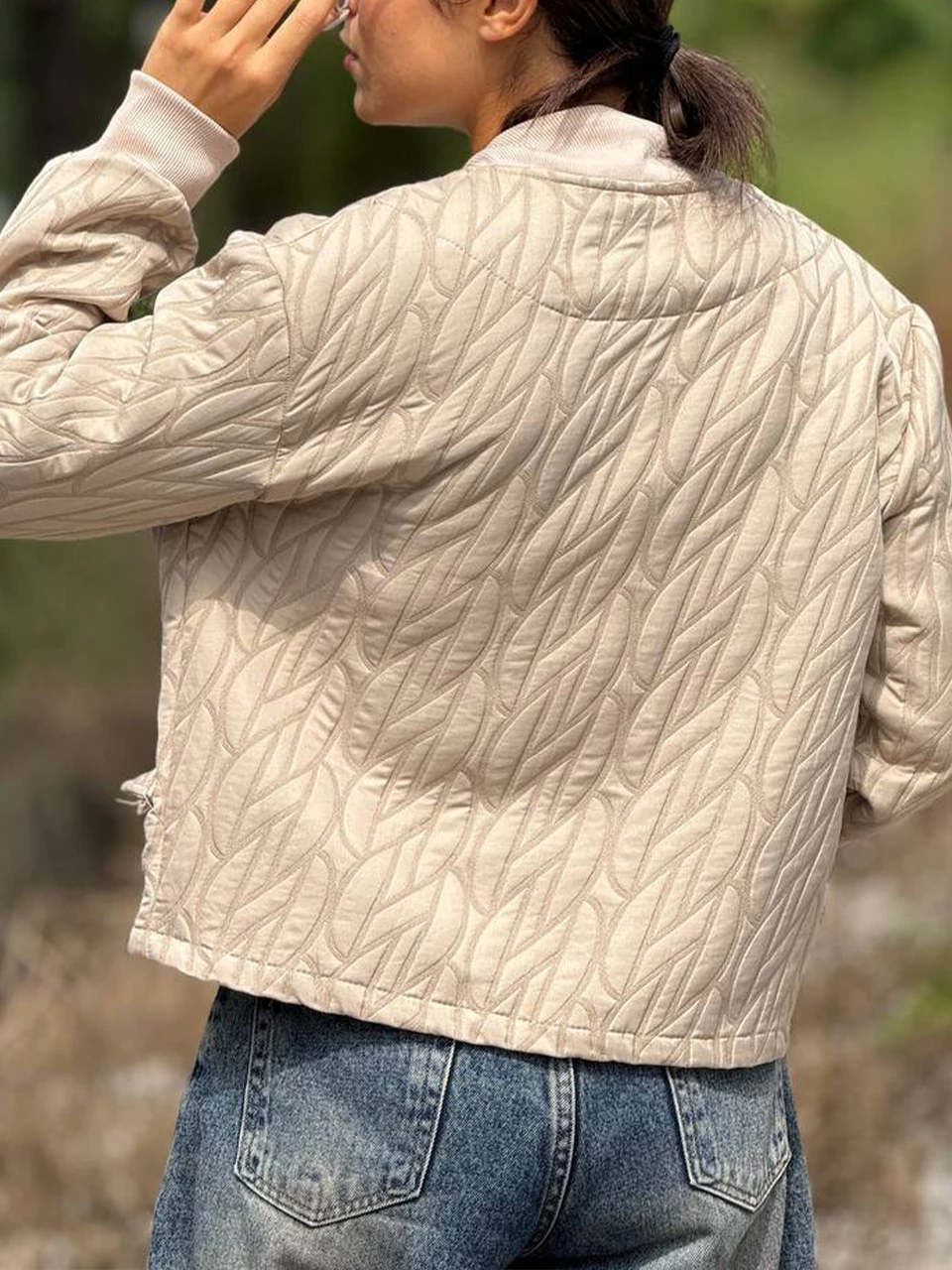 بارانی مینی 71219 فریال خلبانی کوتاه RY