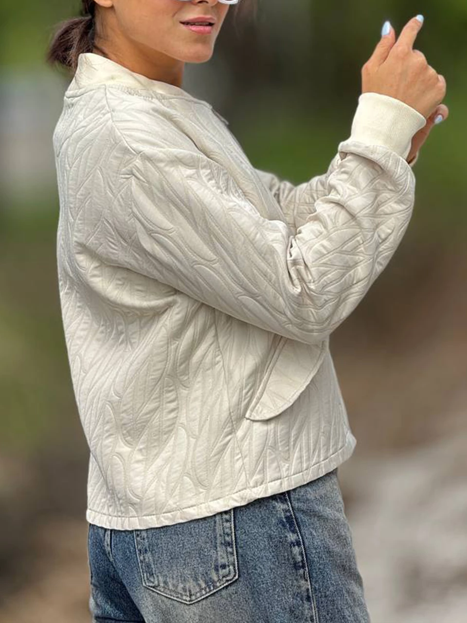 بارانی مینی 71219 فریال خلبانی کوتاه RY