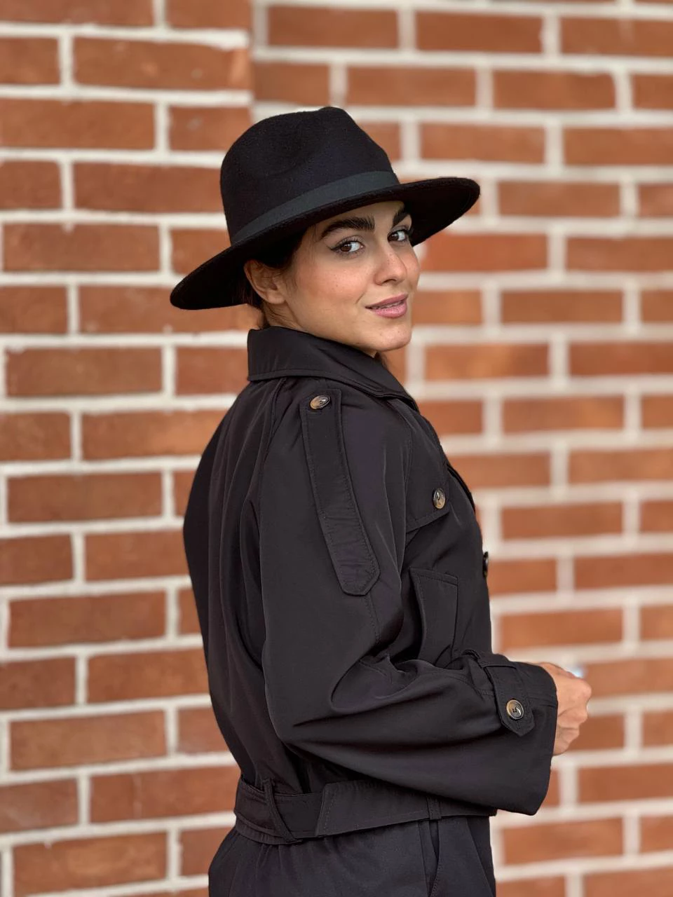 بارانی مینی 71223 سانتانا کمردار RY