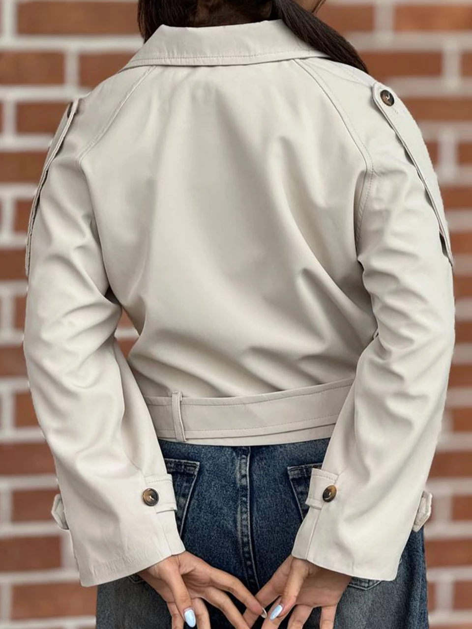 بارانی مینی 71223 سانتانا کمردار RY